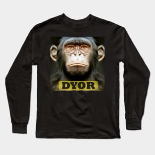 DYOR Protect the Apes Animal Rights Long Sleeve T-Shirt